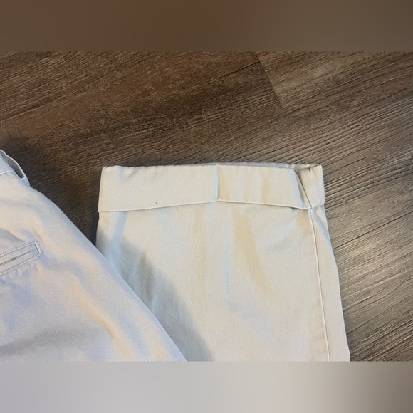 Polo Ralph Lauren Pants Mens 38x34 Chinos‎ Peated Cuffed Beige Light Weight C37 - Picture 5 of 9